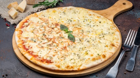 Pizza croustillante en livraison à  saint sauveur la pommeraye 50510
